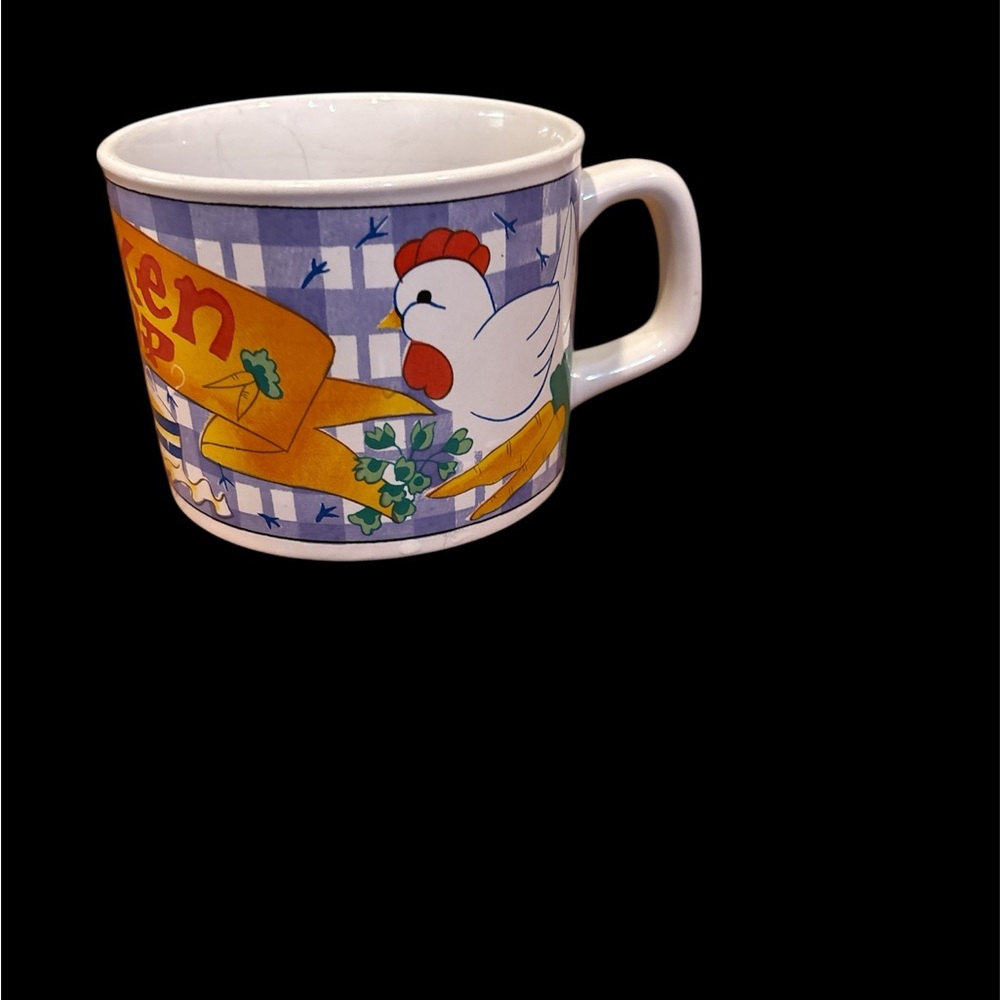 Chicken Themed White Mug